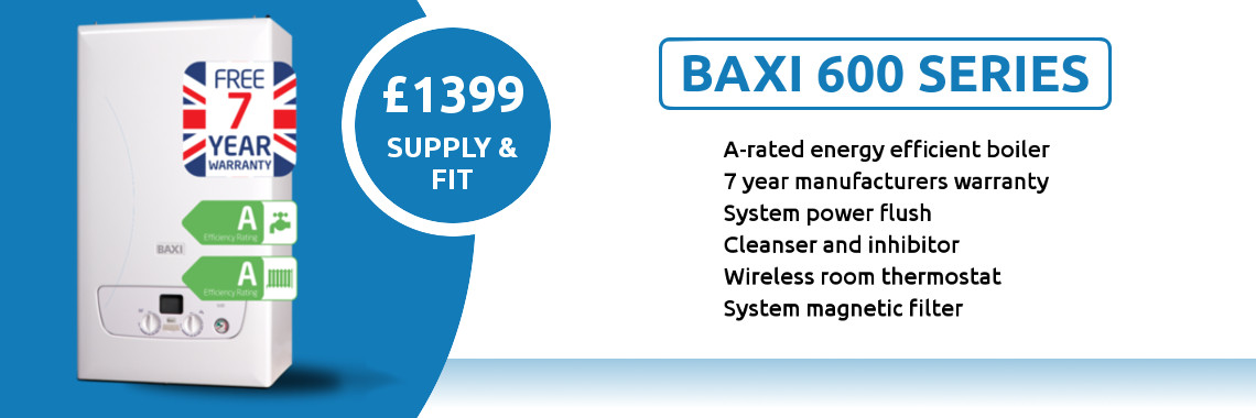 Baxi 600 Series combi